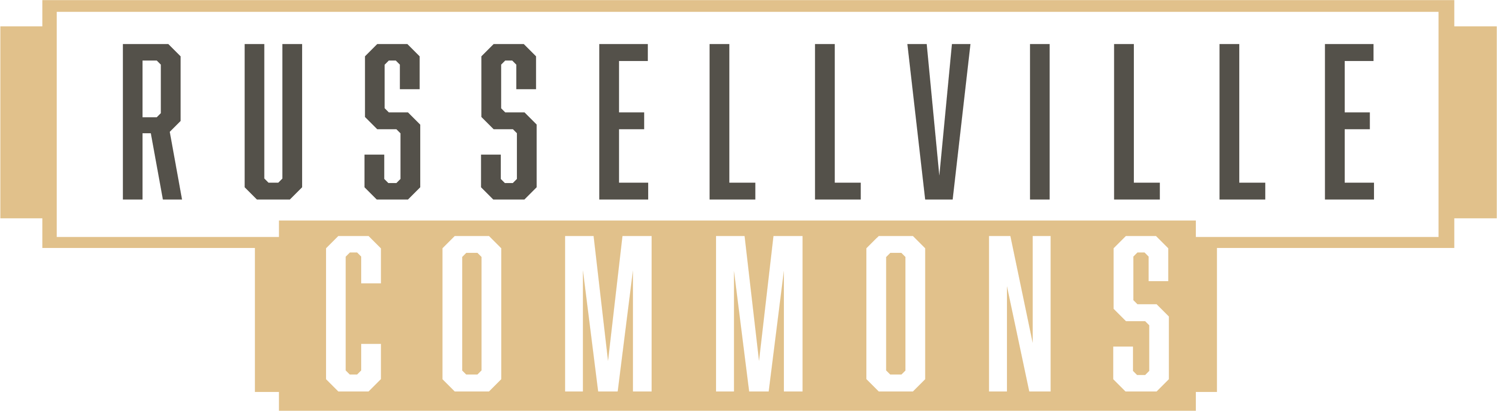 Logo at Russellville Commons